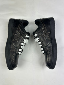 Bape SK8 Sta Black Silver