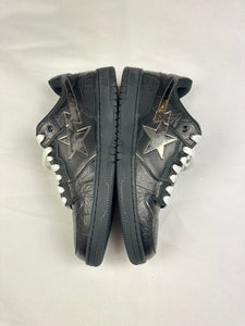 Bape SK8 Sta Black Silver