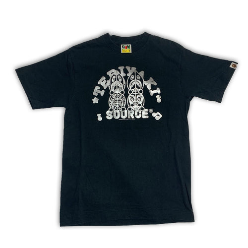 Bape Teriyaki Silver Tee Black