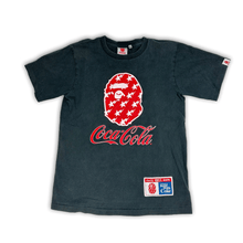 Load image into Gallery viewer, Bape x Coca Cola Ape Head Tee