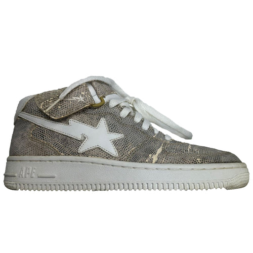 Bape Snakeskin Mid Bapesta