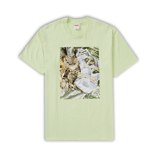 Supreme Green Bling Tee Pale Mint