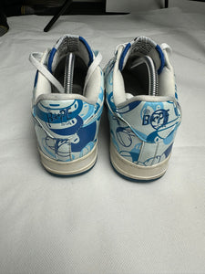 Bape Baby Milo Camo Blue Bapesta