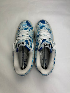 Bape Baby Milo Camo Blue Bapesta