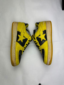 Bape Yellow Black Bapesta