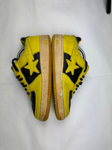 Bape Yellow Black Bapesta