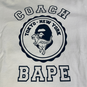 Bape x Coach College Tee