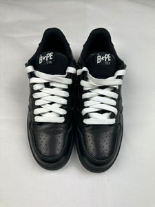 Bape SK8 Sta Black Silver