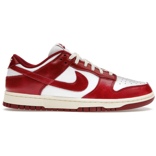 Nike Dunk Low PRM Vintage Team Red