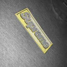 Load image into Gallery viewer, Supreme Bling Box Logo Tee Grey Spring Summer 2013